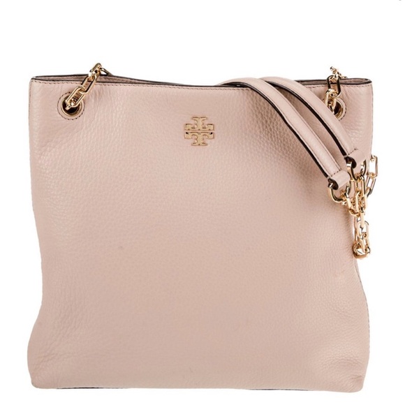Tory Burch Handbags - Tory Burch Blush Leather Shoulder Bag